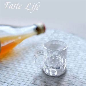 손잡이 소주 컵 12P 유리 소주 잔 술자리 투명 맥주 가정용 미니컵 12 개입