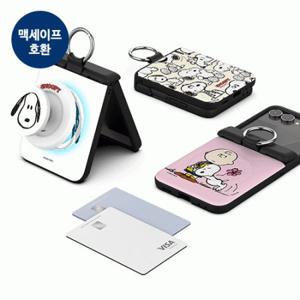 스누피 피크닉 오토 힌지 보호 마그네틱 카드 도어 범퍼 케이스 갤럭시Z플립7(F766)