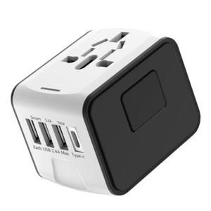 여행용 멀티 어댑터 SL199 퀵차저 휴즈교체 3.4A USB
