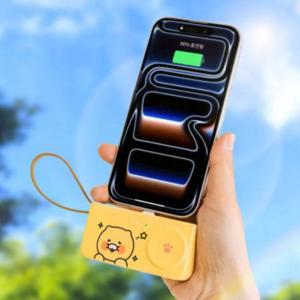카카오프렌즈 춘식이 애플워치+도킹 보조배터리 5 000mAh