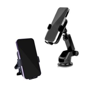 [스마텍] 15W 고속 무선 충전 차량용 거치대 ST-CD350