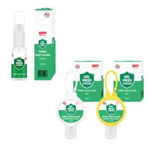 닥터메디 오리진 겔(옐로우)+스프레이 손소독제 30ml 100세트