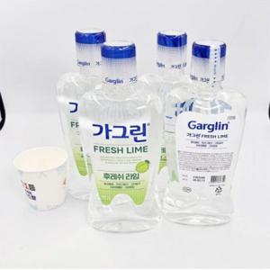 가그린 라임 구강청결제 750ml x 4개 +100ml