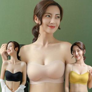 노끈브라 튜브탑 튜브탑 흘러내림방지 웨딩촬영속옷 스트랩리스 튜브탑