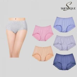 맥시 5종 위생팬티 여자속옷 빅사이즈 노라인팬티 부인용 하이웨스트팬티