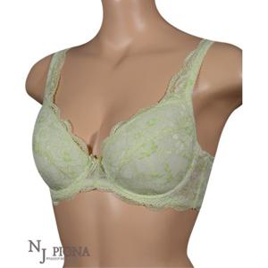 빅사이즈 여성스러운 자수레이스 와이어 E컵 풀컵 브라 3가지 색상 SN1512-0002