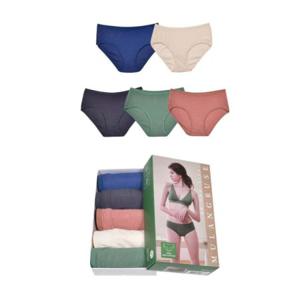 여성 레이온 골지 팬티 5매 여성면팬티 여성편한팬티 스판팬티