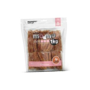 모모 말랑한 치킨 슬라이스 1kg 강아지 사사미 대용량 간식