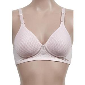 통풍성이 좋은 내추럴 와플텍스처 풀커버 B컵 브라
