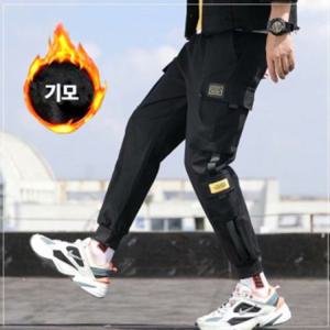 남성 방한바지 와이드팬츠 땀복 조거팬츠 등산하의