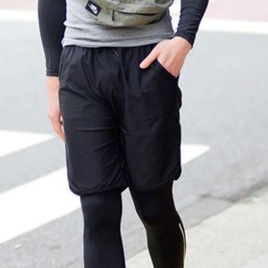 블랙 남자 여름 가드 캐주얼 반바지 래쉬 비치 웨어