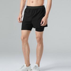 헬프그린 레깅스반바지 일체형 남자 러닝 바지 마라톤 헬스 짐웨어 트레이닝 3부팬츠 우븐 스쿼트