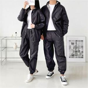 조거바지 홈트 남녀공용 땀복 트레이닝복 세트 후드집업
