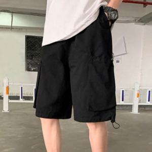 남성밴딩반바지 남녀공용반바지 남자여름팬츠 남자린넨반바지 조임 허리밴딩