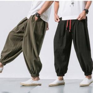 린넨팬츠 잠옷바지 차이나풍 면바지 데일리팬츠 마바지 배기바지 면마