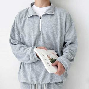 남자무지맨투맨 남자긴팔 밑단 소매 베이직컬러 남자라운드티 긴팔카라티