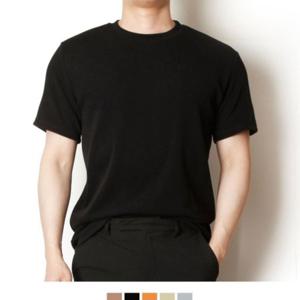 기본티 남성 반팔 베이지 티셔츠 무지 소라색 여름 남성티셔츠 티 데일리