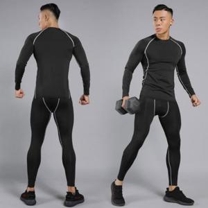 스포츠웨어 남성트레이닝 레깅스 남성트레이복 기능성 남자운동복 운동복세트