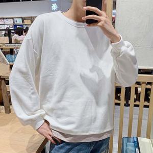 베이직티 남자가을옷 남자티셔츠 단체티 긴팔 티셔츠 라운드넥 남여공용