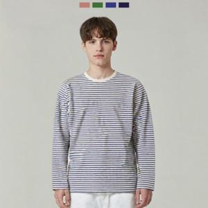 카라스웨셔츠 커플맨투맨 티셔츠 4COLOR 커플스웨셔츠 스트라이프