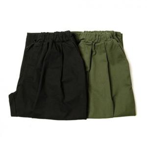 밴딩 카키 벌룬 블랙 스판 데일리룩 팬츠 남성 바지 20대남자바지 허리밴딩