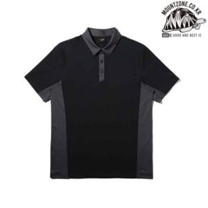K2 세이프티 티셔츠 (블랙) 통풍 나일론스판 엠보싱 작업복 등산복 사무복-ts17
