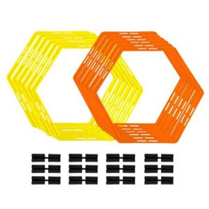 축구훈련용품 육각 후프세트 50cm (돔콘 허들콘 별매) 축구 훈련 용품