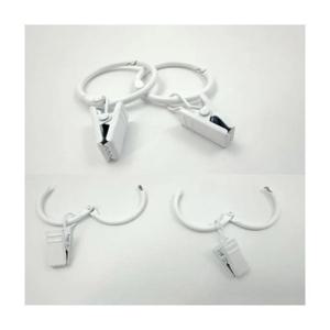 루미나D 커튼 고리 오픈형 집게 내경 32mm 20pcs 링 부자재