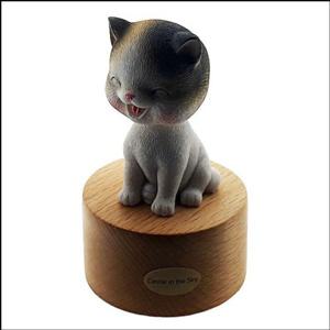 회전 오르골 소형 스마일 고양이 4곡 중 선택1