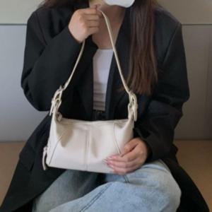 여성 슬림 바게트 미니 스퀘어 숄더백 크로스백 캐주얼 가방