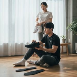 탄소섬유 깔창 신발 충격흡수 풋살 농구 러닝 패드 스포츠 인솔