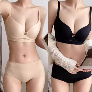 벨루아 심리스 셋업 DS5073 언더 이지 가운 브라팬티세트 set 세트 panty 투명 여성 관능적 브라팬티 스타
