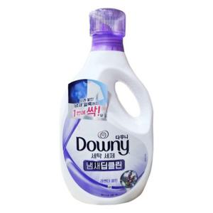 다우니 액체 세제 라벤더 드럼 일반 겸용 1.9L 용기