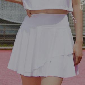 테니스스커트 속바지 청복유한골프플2중스커 운동복세트 트레이닝 작업복