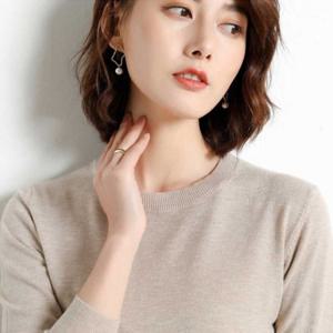긴팔티여자롱슬리브 데일리 긴팔 얇은긴팔면티 무지 라운드 기본긴팔티셔츠