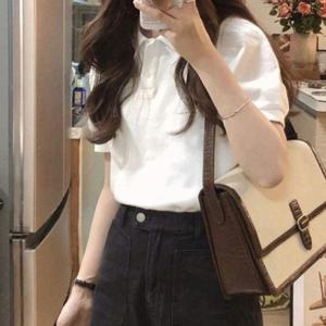 피케이카라 클릭유도 카라 반팔티셔츠 1P 여성 여름 데일리 패션티 기본스타일
