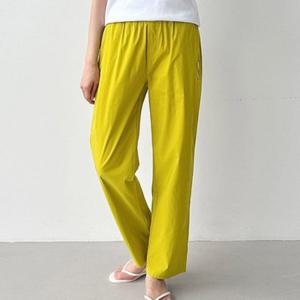 여성여름바지 여자 패션 여름 바지 트레이닝바지 허리밴딩 팬츠 데일리