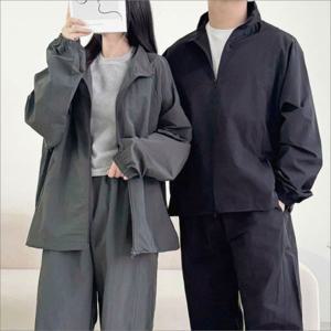 트레이닝복 점퍼 여자 남자 집업 아노락 바람막이 하프넥