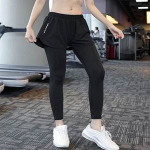 일체형 여성 포켓 반바지 레깅스 헬스장 때 민망할