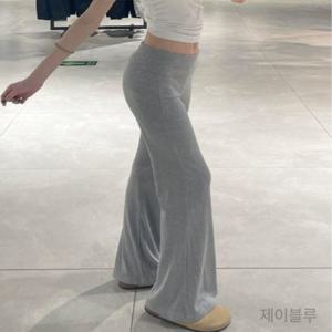 제이블루 트레이닝복 와이드 여름 로우웨이스트 슬림핏 요가바지