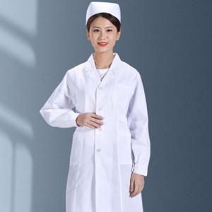ACR 여성 유니폼 긴팔 작업복 방진복 실험복 위생 가운