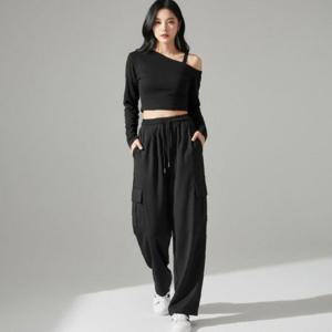 필모스 아이스 라이트 카고 벌룬 와이드바지