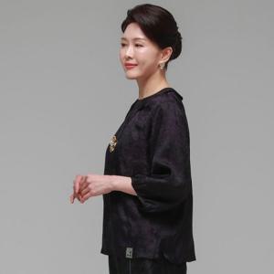 소담드리 여름 여성 인견 블라우스 보라
