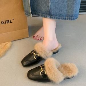 20대 30 여자 사무실 외출 패션 금장 퍼 블로퍼 발편한 단화 여성 플랫 슈즈5cm