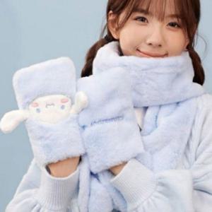 캐릭터 목도리 (포차코) 목도리장갑 목도리모자