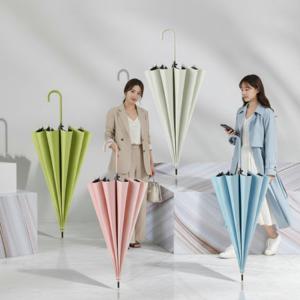 암막 장우산 자외선차단 양산 겸용 롱핸들 장마철 큰 우산 모던 디자인