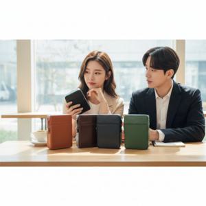 가죽 휴대용 담배 파우치 보관 케이스 클래식 스타일