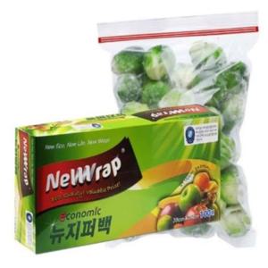 지퍼백 100매 30x35 채소지퍼백 과일지퍼백 지퍼백봉투 야채지퍼백