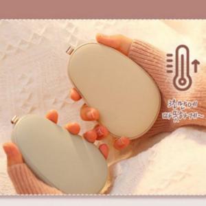 5000mAh 보조배터리 손난로 충전식 베이지 손히터