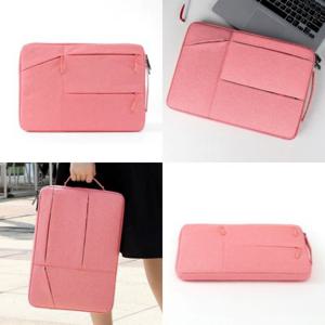 손잡이 노트북 파우치 핑크 42x31cm 노트북가방파우치 태블릿가방